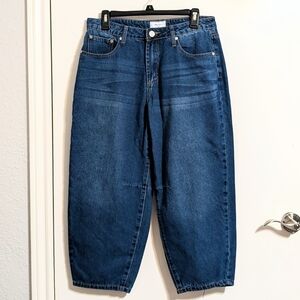Barrel Leg Balloon New Max Jeans - Size 12P